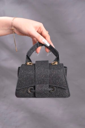 Black Sparkled Bag